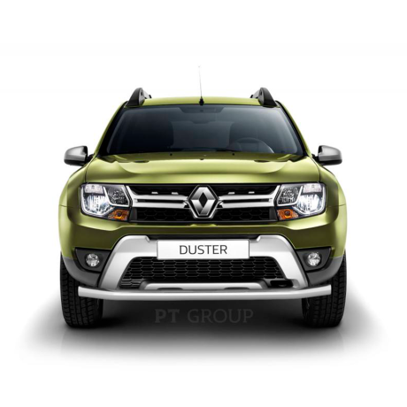 Защита переднего бампера одинарная d63мм (НПС) RENAULT Duster 2016-2020/ NISSAN Terrano 2014- купить недорого с доставкой в Тихвин
