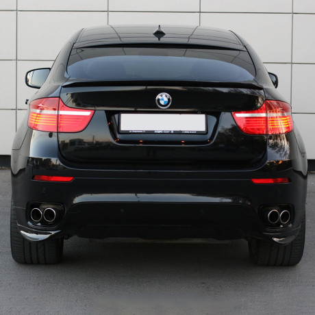 Клыки на задний бампер "GT" для BMW X6 купить недорого с доставкой в Тихвин