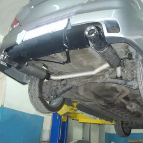 Нижнее крепление заднего бампера "EVO" для Mitsubishi Lancer IX (2003-2009) купить недорого с доставкой в Тихвин