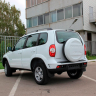 Колпак запасного колеса Chevrolet Niv@ (гладкий, под покраску) купить недорого с доставкой в Тихвин