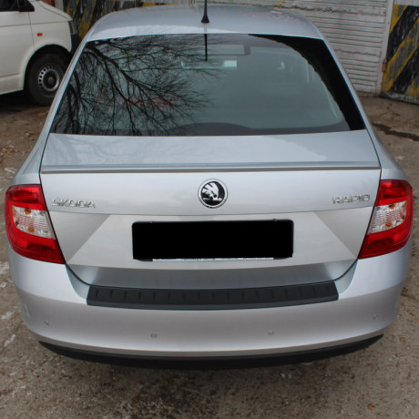 Лип Спойлер для Skoda Rapid (1 gen)(2012-2020) купить недорого с доставкой в Тихвин