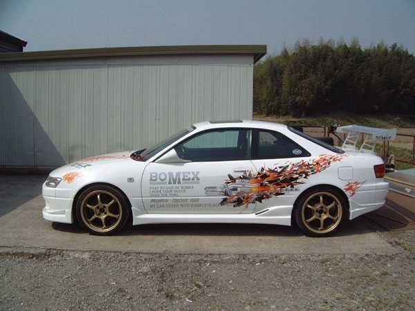 Накладки на пороги "Bomex" Toyota Levin/Trueno (111) купить недорого с доставкой в Тихвин