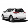 Защита заднего бампера «Уголки» (d51) для Toyota RAV4 рестайлинг, (2015-н.в.)(Окрашенное) купить недорого с доставкой в Тихвин
