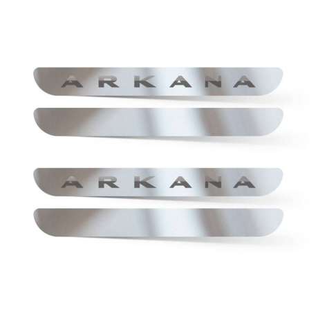 Накладки в проем дверей (4 шт) (НПС) RENAULT Arkana (2019-н.в.) купить недорого с доставкой в Тихвин