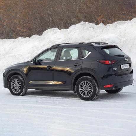 Рейлинги (Черный Муар) MAZDA CX-5 (2017-н.в.) купить недорого с доставкой в Тихвин