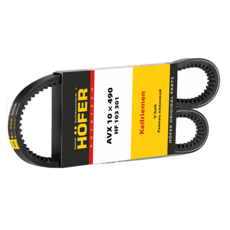 Ремень генератора 10х940 HOFFER зубчатый для B@3 2101-2107, 21213 купить недорого с доставкой в Тихвин