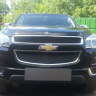 Защита радиатора "Standart" Chevrolet Trailblazer (2012-2015) чёрная купить недорого с доставкой в Тихвин