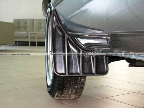 Брызговики передние расширенные B@3 2123 "Chevrolet Niv@" до 2009 г. (2 шт.) купить недорого с доставкой в Тихвин