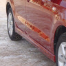 Накладки на пороги для Volkswagen Polo Sedan (2010-2020) купить недорого с доставкой в Тихвин