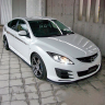 Комплект сплиттеров "KENSTYLE" для Mazda 6 GH (передний сплиттер спорт дорестайлинг 2008-2011) купить недорого с доставкой в Тихвин