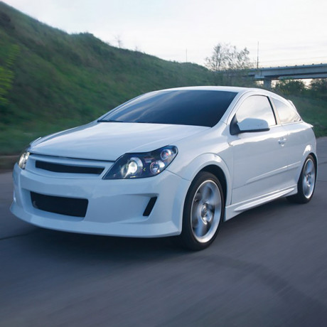 Сетка в бампер "DM Style" для Opel Astra H (2004-2011) купить недорого с доставкой в Тихвин