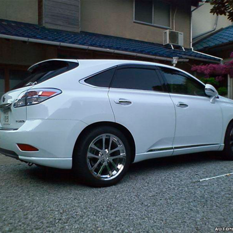 Молдинги на пороги "LX-Mode" для Lexus RX 350 (2008-2012) купить недорого с доставкой в Тихвин
