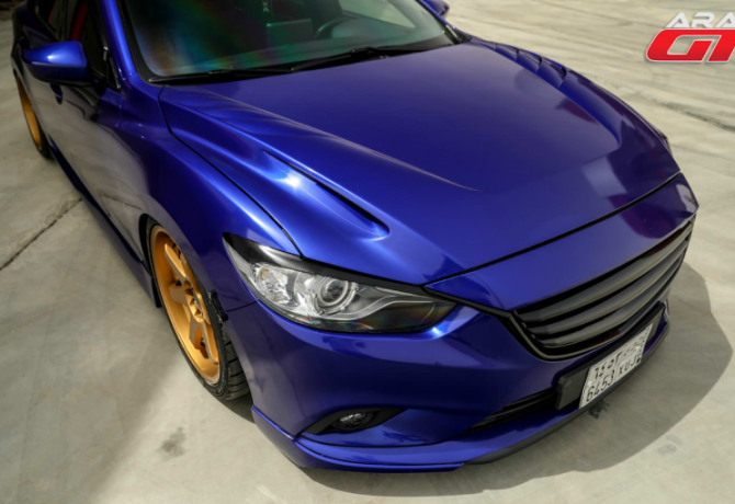 Капот "SkyActivSport" var №1 (с глухими жабрами) для Mazda 6 (2013-н.в.) купить недорого с доставкой в Тихвин