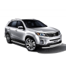 Защита переднего бампера двойная d63/51мм (НПС) KIA Sorento (2014-2020 г.в.) купить недорого с доставкой в Тихвин