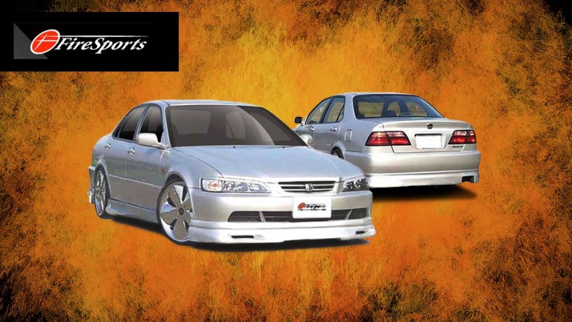 Накладки на пороги "Fire Sports" Honda Accord/Torneo (CF3, CF4, CF5) купить недорого с доставкой в Тихвин