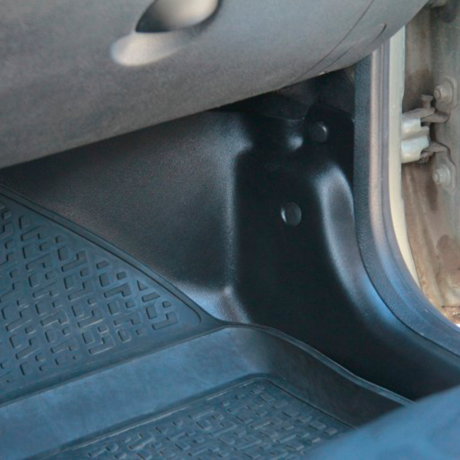 Накладки на ковролин передние "АртФорм" для Renault Duster (2011-2015 г.в.) 2 штуки купить недорого с доставкой в Тихвин
