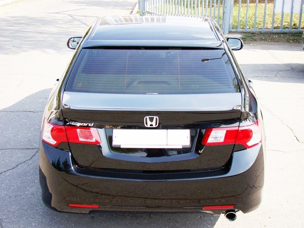 Козырек на заднее стекло var №2 широкий для Honda Accord VIII (2008-2013) купить недорого с доставкой в Тихвин
