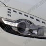 Накладки на фары (реснички) для Nissan Qashqai (2010-2013) купить недорого с доставкой в Тихвин