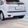 Накладка (юбка) заднего бампера "FT" для Ford Focus 2 (хетчбек) (2004-2008) купить недорого с доставкой в Тихвин