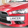 Рамка под номер на передний бампер для Mitsubishi Lancer X (2010-2016) купить недорого с доставкой в Тихвин