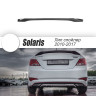 Лип-Спойлер "Zeus" для Hyundai Solaris (2010-2016) купить недорого с доставкой в Тихвин