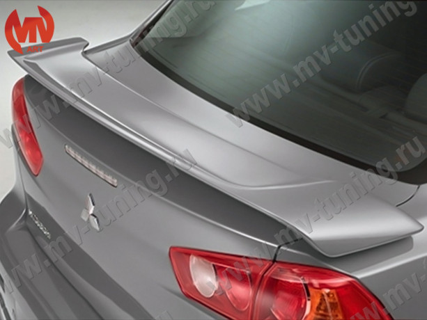 Спойлер "2.0" var №2 для Mitsubishi Lancer X (2007-2016) купить недорого с доставкой в Тихвин
