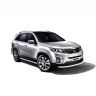 Защита переднего бампера одинарная d63мм (НПС) KIA Sorento (2014-2020 г.в.) купить недорого с доставкой в Тихвин