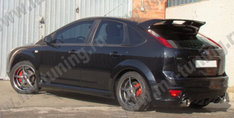Спойлер неокрашенный (стоп-сигнал в к-т не входит) "RS" для Ford Focus 2 3-5D (2004-2011) купить недорого с доставкой в Тихвин