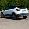 Защита заднего бампера d51мм "Волна" (НПС) RENAULT Kaptur (2016-н.в.) купить недорого с доставкой в Тихвин