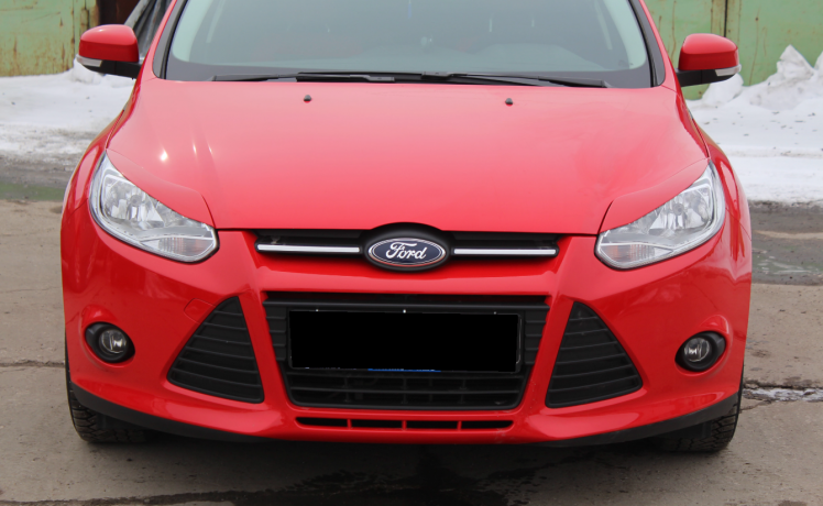 Накладки на фары (реснички) узкие var №2 для Ford Focus 3 (2012-2014) купить недорого с доставкой в Тихвин