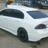 Козырек на заднее стекло для Honda Civic 4D (2006-2012) купить недорого с доставкой в Тихвин
