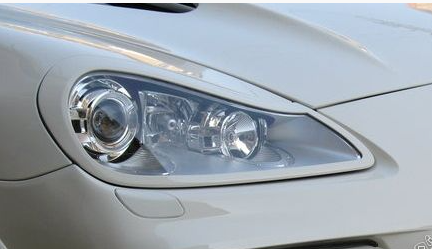 Накладки на фары (реснички) для Porsche Cayenne 957 (2002-2009) купить недорого с доставкой в Тихвин