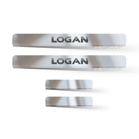 Накладки в проем дверей (4шт) (НПС) RENAULT Logan (2014-н.в.) купить недорого с доставкой в Тихвин