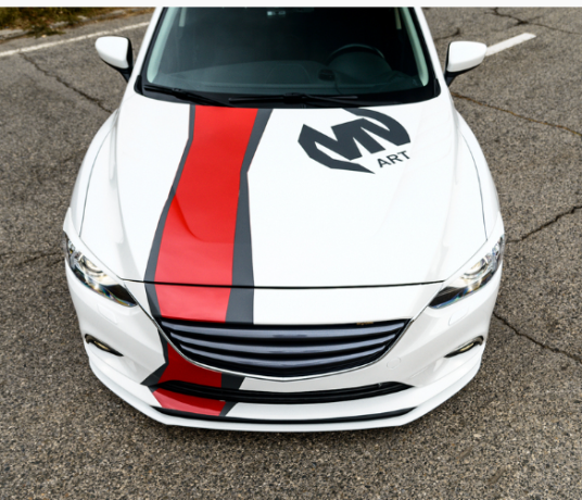 Сплиттер передний под стандартный бампер для Mazda 6 (2013-н.в.) купить недорого с доставкой в Тихвин