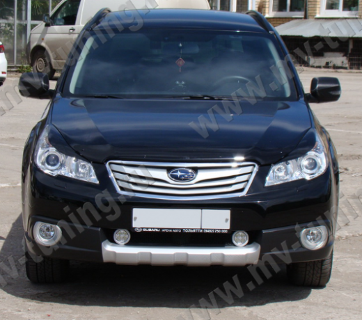 Накладки на фары (реснички) для Subaru Outback (4th generation)/Legacy (5th generation)(2009-2014) купить недорого с доставкой в Тихвин