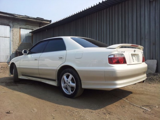 Накладка на задний бампер (сток) Toyota Chaser (100) купить недорого с доставкой в Тихвин