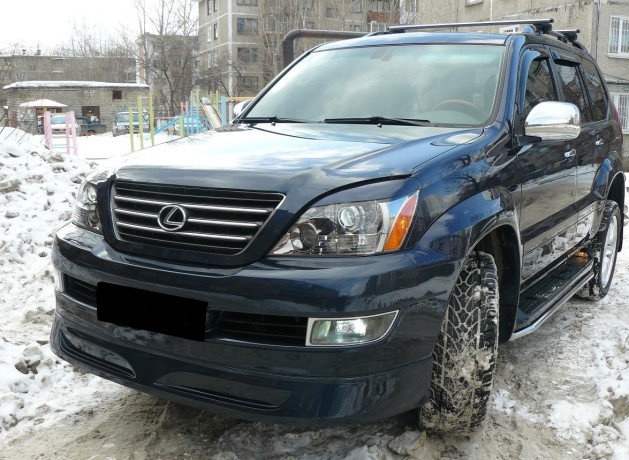 Накладка на передний бампер "Lx-Mode" Lexus GX 470 купить недорого с доставкой в Тихвин