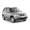 Защита переднего бампера одинарная d63мм (НПС) CHEVROLET Niv@ 2009-2020/ L@DA Niv@ 2020- купить недорого с доставкой в Тихвин