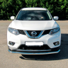Защита переднего бампера одинарная d63мм (НПС) Nissan X-Trail (2015-н.в.) купить недорого с доставкой в Тихвин