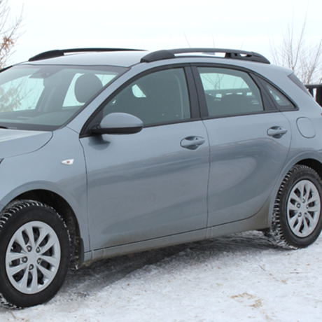 Рейлинги для Kia Ceed (2018-н.в.) Чёрный купить недорого с доставкой в Тихвин