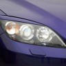 Накладки на фары (реснички) короткие var №1 для Mazda 3 Hatchback (2004-2009) купить недорого с доставкой в Тихвин
