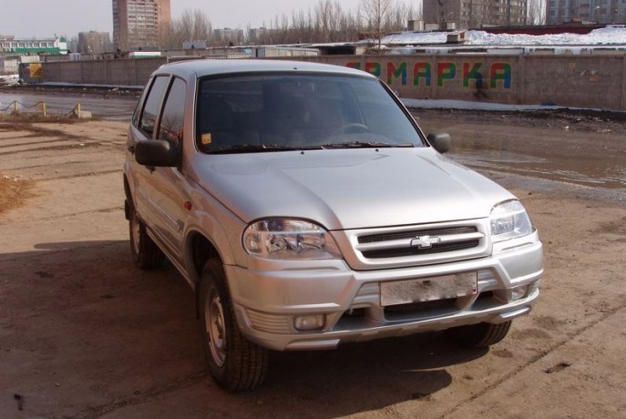 Бампер передний "Trial RD" для B@3 2123 Chevrolet Niv@ купить недорого с доставкой в Тихвин