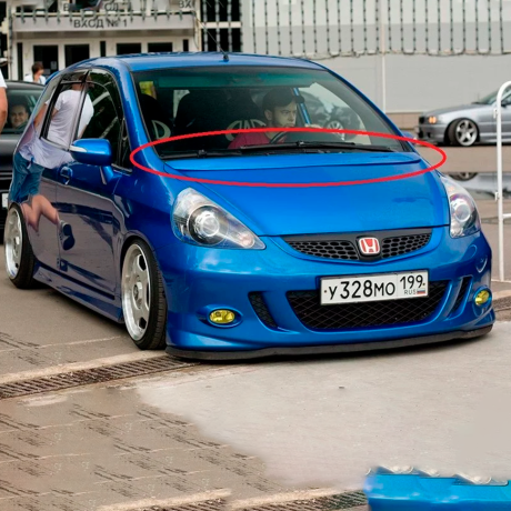 Накладка на капот "Fabolous" для Honda Fit GD купить недорого с доставкой в Тихвин