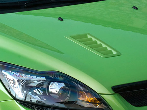 Жабры на капот в стиле "Focus RS" (текстурный пластик) для Ford Focus 2 (2004-2011) купить недорого с доставкой в Тихвин