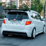 Накладки на пороги "Axis" для Honda Fit GE дорестайлинг (2007-2011 г.в.) купить недорого с доставкой в Тихвин