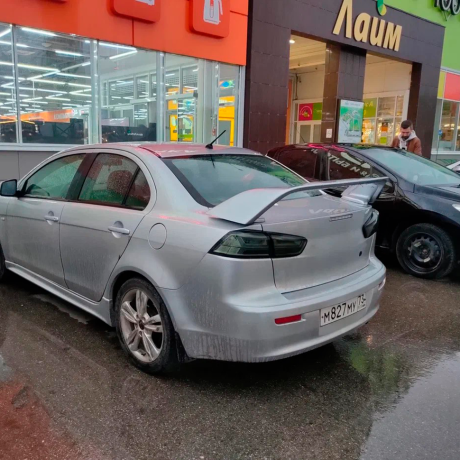 Спойлер "EVO" для Mitsubishi Lancer 10 (2007-2016) купить недорого с доставкой в Тихвин