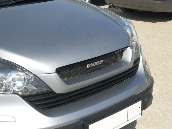 Решетка радиатора (сетка в комплекте) "MUGEN Style" для Honda CR-V (2007-2009) купить недорого с доставкой в Тихвин